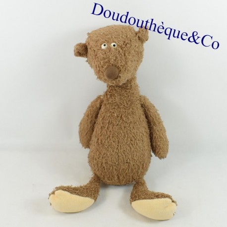 Plush brown bear SIGIKID beast town curly brown 38 cm