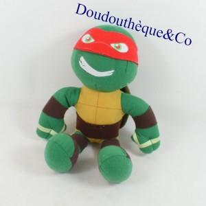 Peluche Tortue Ninja Raphael NICKELODEON bandeau rouge 27 cm