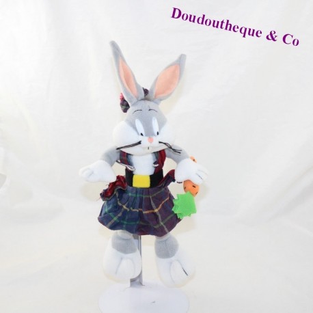 Plüsch Hasen Bugs Bunny GIOCATTOLI SICURI Looney Tunes schottischen 30 cm Plüsch Hasen Bugs Bunny GIOCATTOLI SICURI Looney Tunes schottischen 30 cm