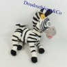 Peluche Marty Zebra DREAMWORKS HEROES Madagascar 3 bianco e nero 24 cm