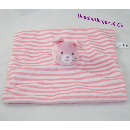 Blanket flat rabbit SHENZHEN square striped