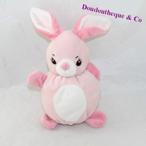 Conejo de peluche H&M bola de cuerpo rosa