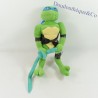 Peluche Tartaruga Ninja PLAY BY PLAY TMNT spada verde fascia blu 33 cm