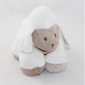 NATTOU Schaf Kuscheltier beige weiß Kuscheltier 20 cm