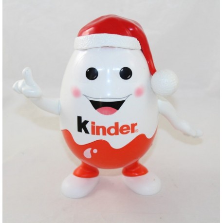 Box salvadanaio KINDER sorpresa Natale pubblicità vuoto 22 cm