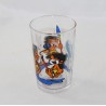 Schlumpfglas PEYO 1990 Kosmonaut und prähistorische Schlümpfe