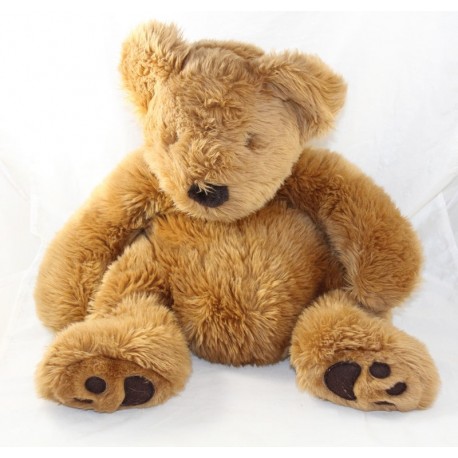 Teddy bear RUSS Berrie & Cubs brown long hair 45 cm