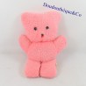 Teddybär FLOKI CJB Vintage rosa zieht die rote Zunge 28 cm