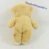 Teddy bear AJENA beige marrone tira la linguetta vintage 25 cm