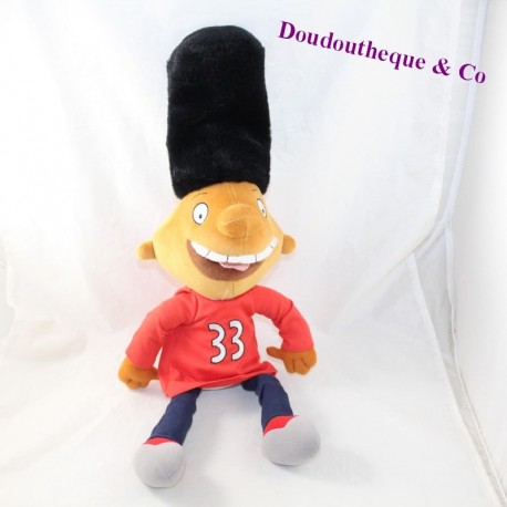 Plush Gerald boy LANSAY Hé Arnold animated series 2000 50 cm