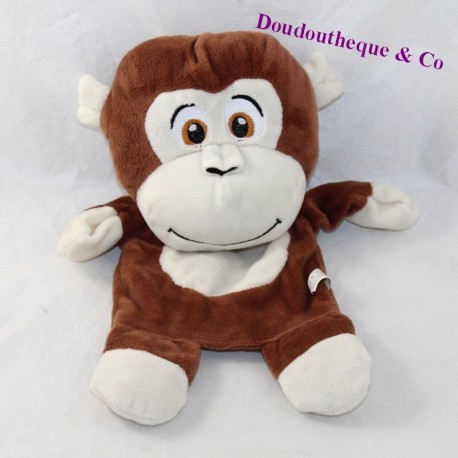 Doudou Affe Marionette UNIK TOYS braun Doudou Affe Marionette UNIK TOYS braun
