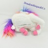 Unicornio felpar ANIMAGIC rosa y sonido multicolor 20 cm