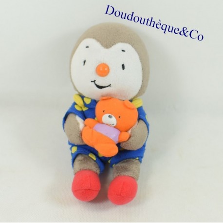 Plush T'choupi JEMINI in pajamas with cuddly toy 19 cm