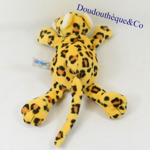 Plush leopard NICI yellow spots black and orange 24 cm