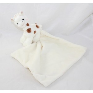 Kuscheltier Sophie die Giraffe VULLI beige Taschentuch 44 cm