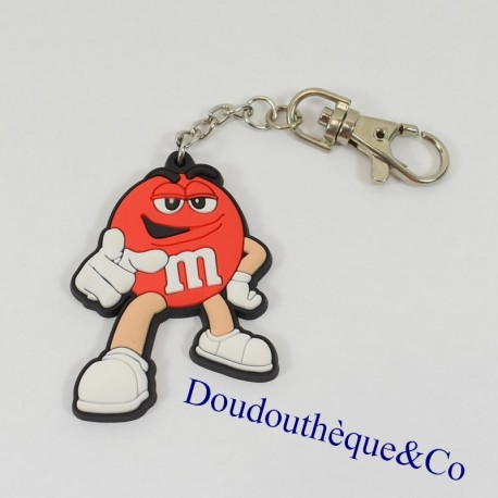 Keychain M&M'S m&ms plastic character red 5.5 cm