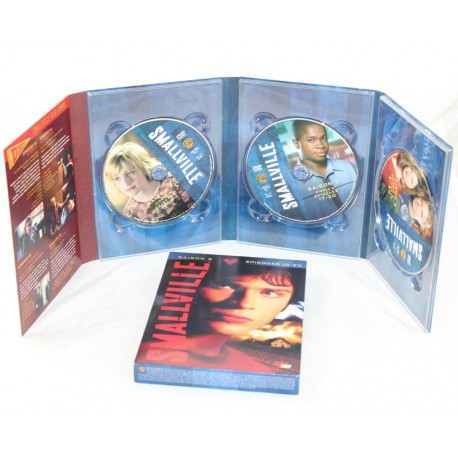 Set 3 DVD SMALLVILLE Staffel 2 Episoden 1-12 Superman