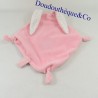 Blanket flat rabbit TEX BABY pink oval star diamond 34 cm