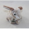 Doudou rabbit HISTORY OF BEAR The Z'animoos sitting beige HO2140 15 cm