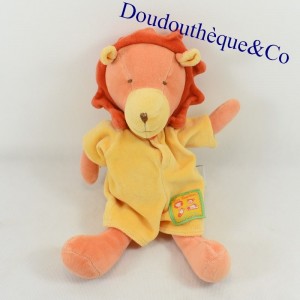 Löwe Plüschtier MOULIN ROTY Les Loustics orange gelb 27 cm
