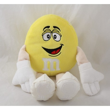 Plüsch Süßigkeiten Gelb Schokolade M & M'S World offiziell 25 cm