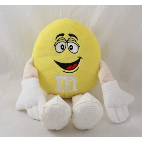 Plüsch Süßigkeiten Gelb Schokolade M &amp M'S World offiziell 25 cm