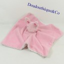 Decke flaches Kaninchen PRIMARK rosa Sterne Baby Comforter