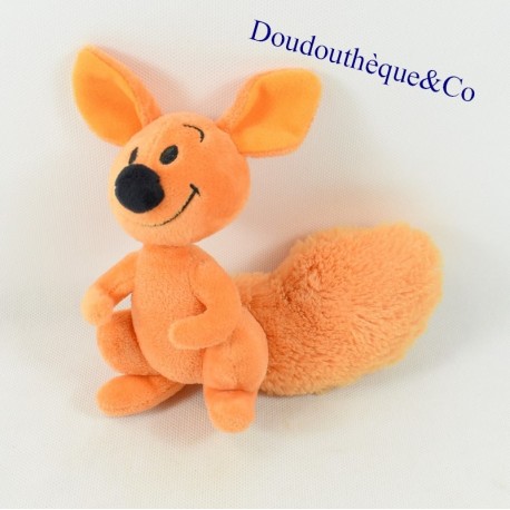 Plüsch Spip Eichhörnchen PARC SPIROU DUPUIS Spirou orange 19 cm