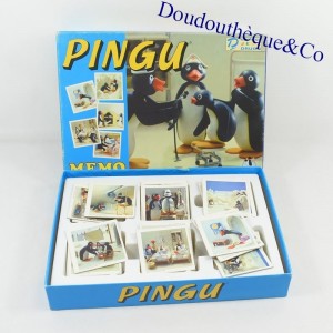 Juegos Memo Pingüino Pingu EDICIÓN JUEGOS DRUON memoria 1999 Vintage