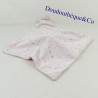 Doudou plat lapin PRIMARK rose étoiles Baby Comforter 30 cm