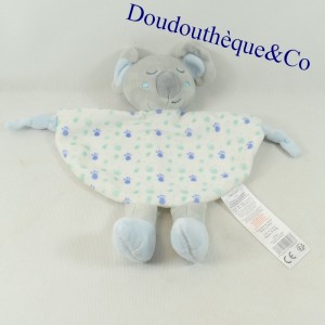 Flachdecke Koala TOM & KIDDY blaugrau Halbmond 26 cm