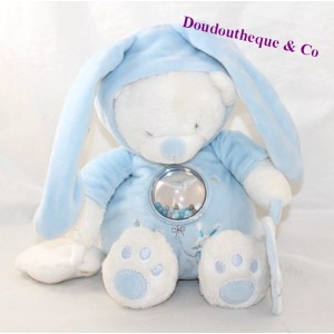 Max & SAX Carrefour bear activity plush disguised as a rabbit