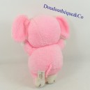 Plush elephant CUDDLE WIT pink vintage pulls the tongue red 24 cm
