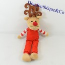 Peluche renna Yves Rocher cervo di Babbo Natale 26 cm