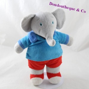 Badou LANSAY Elefant Plüsch Die Abenteuer von Badou