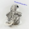 Peluche husky chien RODADOU gris blanc noir loup 22 cm