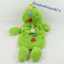 Peluche range pyjama dragon PRIMARK bouillotte vert 44 cm