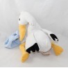 Plush stork PLUSH & COMPANY white blue bundle 36 cm