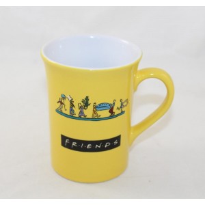 Mug Friends LIPTON giallo tazza tè ceramica serie TV