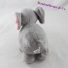 Plush elephant CASINO gray pink