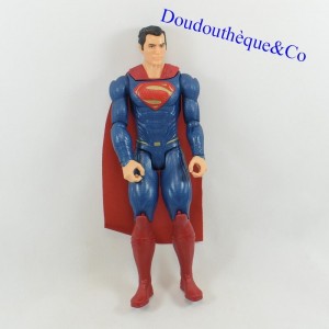 Figura articolata Superman DC COMICS supereroe mantello rosso 30 cm
