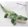 Plüsch Krokodil grüne Augen Plastik Alligator 67 cm