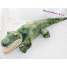 Plüsch Krokodil grüne Augen Plastik Alligator 67 cm