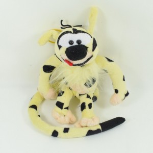 Peluche Marsupilami PLAY BY PLAY MARSU 2008 jaune tâches noires 20 cm