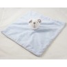 Manta oso plano PRIMARK BABY azul blanco estrellas 32 cm