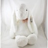 Conejo de felpar VERTBAUDET blanco modelo grande 60 cm NUEVO
