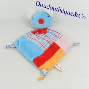 Doudou flacher Koala PENELOPE Diamantform mehrfarbig quadratisch 26 cm