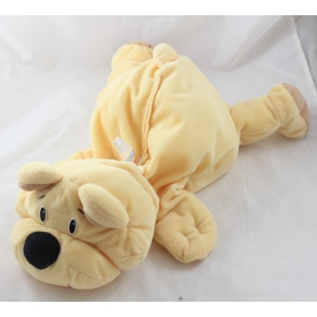 Peluche orso FISHER PRICE Rumple giallo annata 1993 raro 44 cm