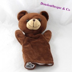 Doudou puppet bear GOKI brown