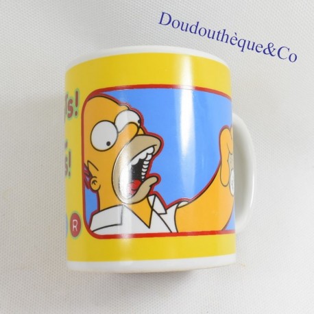 Cup Omer THE SIMPSONS QUICK 2000 vintage 10 cm